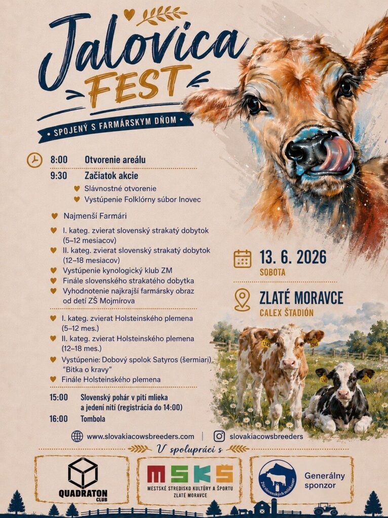 Zväz chovateľov slovenského strakatého dobytka - družstvo 14 SIMMENTAL - pozvankaJalovicafest